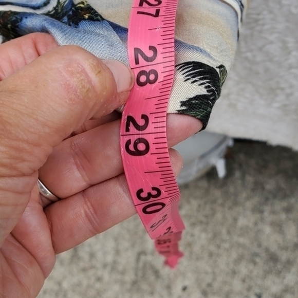 Vintage Tropical Print Pineapple Button Down S - Picture 6 of 6